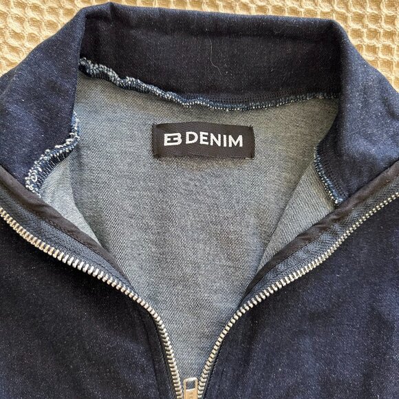 EB denim zip up top - Picture 4 of 5